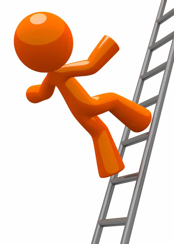Image result for ladder safety cartoon