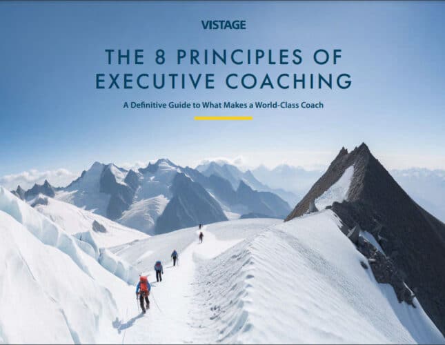 Vistage Chair Overview an Executive Coach Vistage